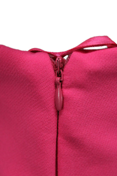 Zara Women Skort Pink Zip Polyester Size S
