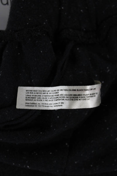 FP Beach Women Mini Skirt Black Cotton Short Size XS