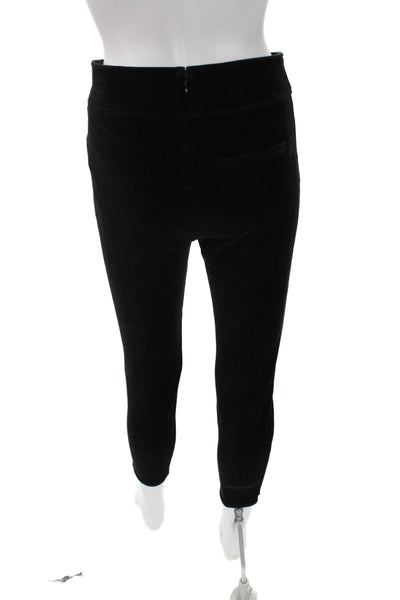 J Crew Womens Ankle Black Cotton Petite Pants Size PM