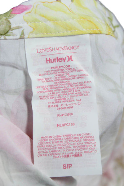 Love Shack Fancy x Hurley Women Floral Multicolor Mini Skirt Polyester Size S