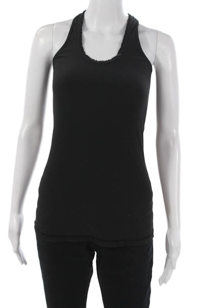 Lululemon Women Basic Scoop Neck Nylon Tank Black Size 4