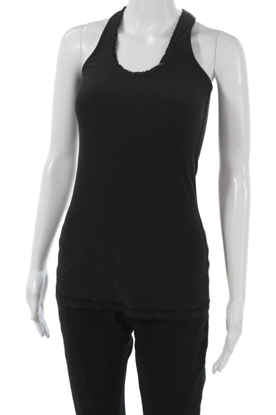 Lululemon Women Basic Scoop Neck Nylon Tank Black Size 4