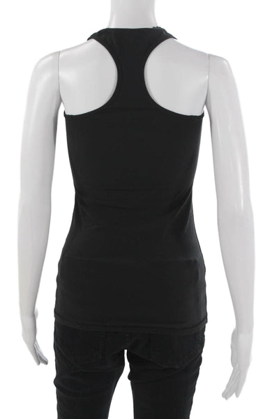 Lululemon Women Basic Scoop Neck Nylon Tank Black Size 4