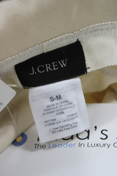 J Crew Women Pullover Sweater Crew Neck Short Sleeve Orange Size S