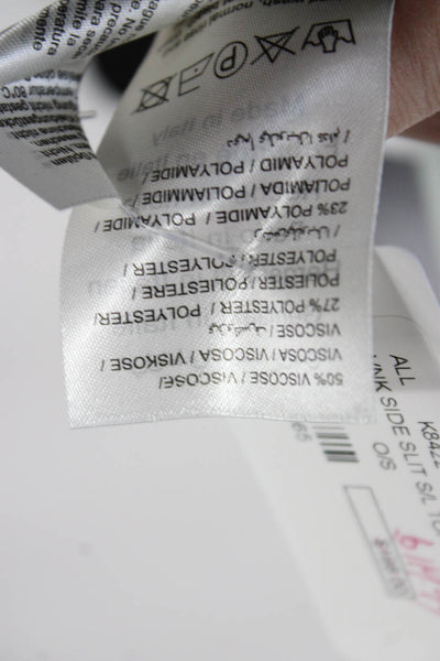 Alexandre Laurent Womens Basic V Neck Tank Top Black Viscose Size One Size