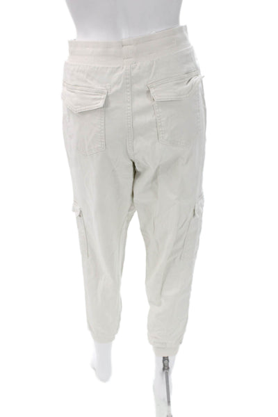 Splendid Womens Cargo Pants Beige Drawstring Lyocell Solid Size S