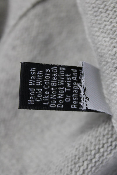 J Crew Collection Womens Cardigan Gray Round Neck Long Sleeve Size S