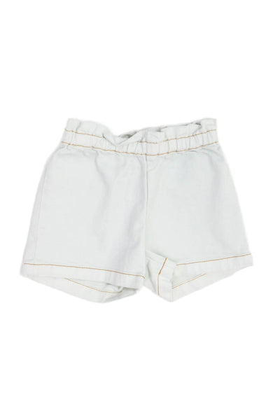 Bonpoint Girls Light Wash Denim Mini Shorts Light Blue Size 4A