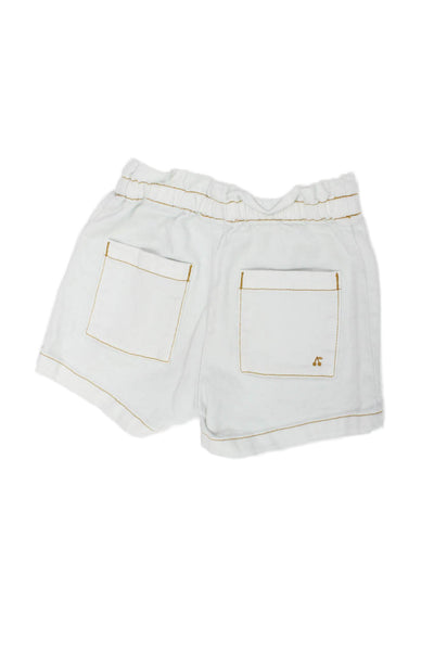 Bonpoint Girls Light Wash Denim Mini Shorts Light Blue Size 4A