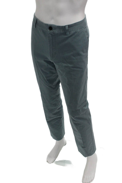 Bonobos Mens Chino Pants Blue Cotton 32 Inseam Size 34