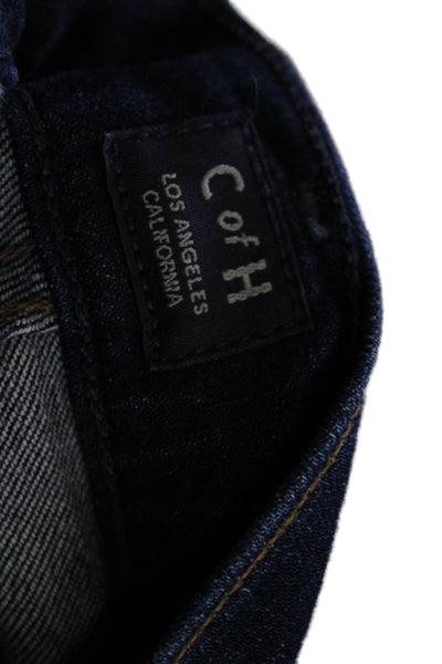 Citizens of Humanity Womens Skinny Jeans Blue Mid Rise Button Closure Size 30