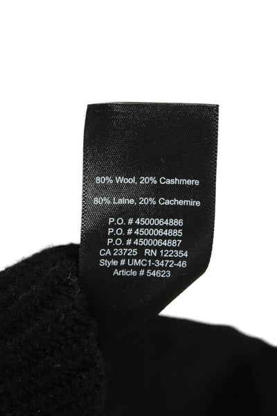 Babaton Women Black Wool Turtleneck Pullover Sweater Size 2XS