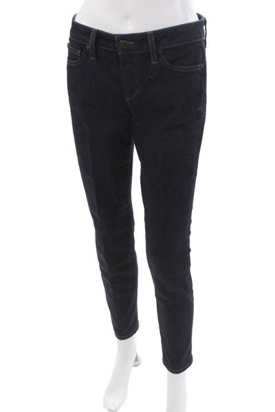 Joes Women Ankle Jeans Blue Low Rise Button Cotton Size 29