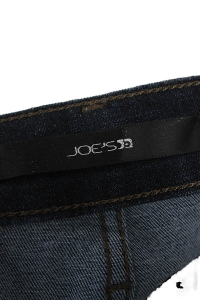 Joes Women Ankle Jeans Blue Low Rise Button Cotton Size 29