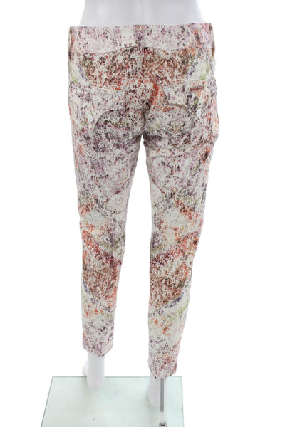 Hudson Women Skinny Mid Rise Jeans Multicolor Cotton Button Size 29