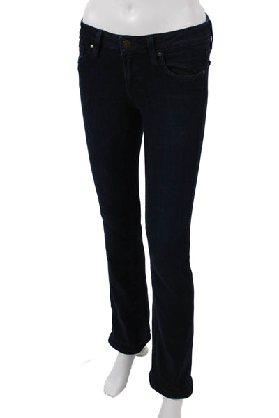 Genetic Denim Womens Bootcut Jeans Blue Low Rise Cotton 31 Inseam Size 24