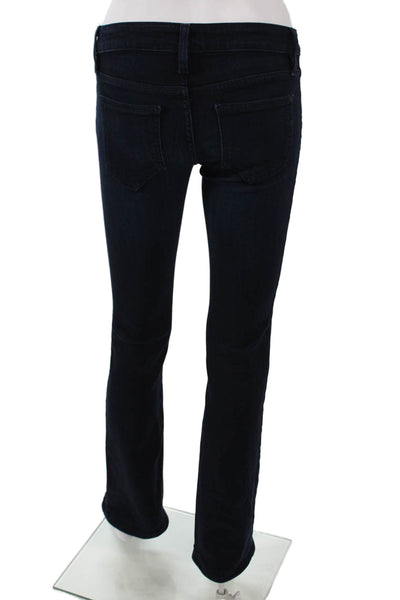 Genetic Denim Womens Bootcut Jeans Blue Low Rise Cotton 31 Inseam Size 24