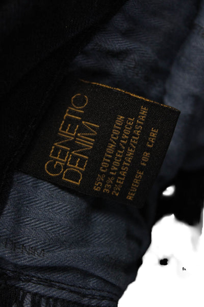 Genetic Denim Womens Bootcut Jeans Blue Low Rise Cotton 31 Inseam Size 24