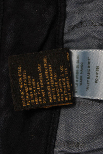 Genetic Denim Womens Bootcut Jeans Blue Low Rise Cotton 31 Inseam Size 24
