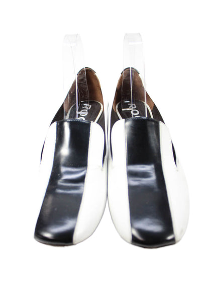 Rochas Women's Slip-On Colorblock Ballet Flats Shoes Size 39