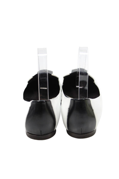 Rochas Women's Slip-On Colorblock Ballet Flats Shoes Size 39