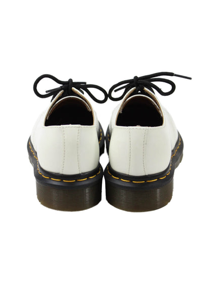Dr. Martens Womens Lace Up Round Toe Leather Oxfords White Size 5