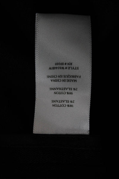Generra Women Basic Jacket Black Button 3/4 Sleeve Cotton Elastane Size 4