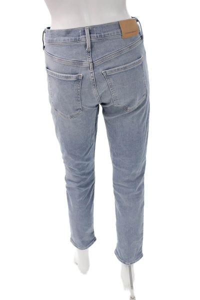 Citizens of Humanity Womens Skinny Jeans Blue Mid Rise Size 26