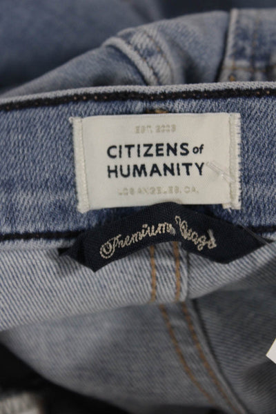 Citizens of Humanity Womens Skinny Jeans Blue Mid Rise Size 26