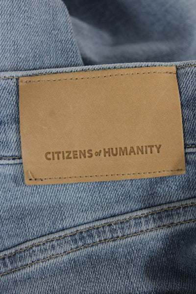 Citizens of Humanity Womens Skinny Jeans Blue Mid Rise Size 26