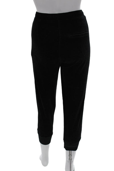 Vince Women Jogger Pants Black Cotton Pull On Size XS