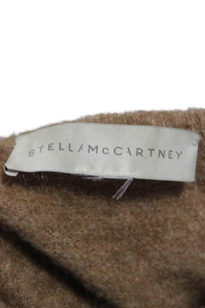 Stella McCartney Womens Pullover Sweater Mohair Geometric Multicolor Size 40