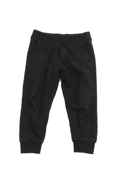 Moncler Childrens Boys Pull On Sweatpants Black Cotton Size 4