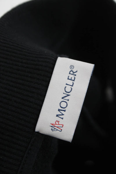 Moncler Childrens Boys Pull On Sweatpants Black Cotton Size 4