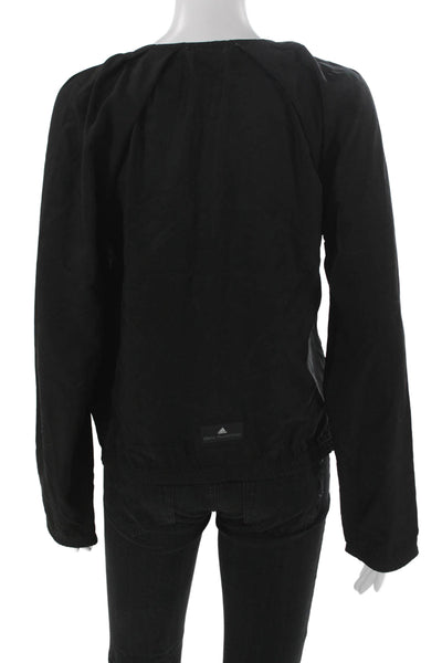 Adidas by Stella McCartney Women Black Track Jacket Long Sleeve Size 36