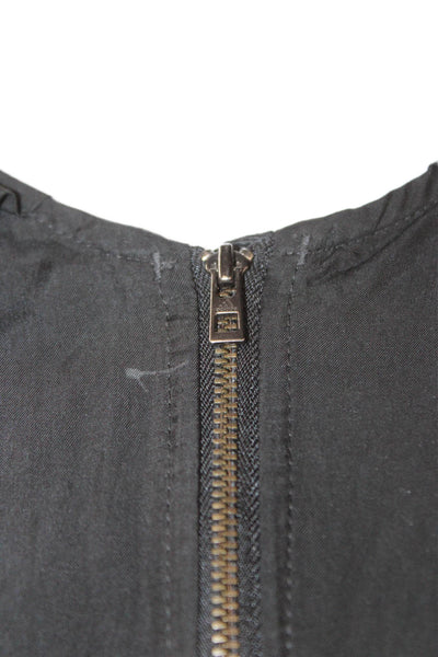 Adidas by Stella McCartney Women Black Track Jacket Long Sleeve Size 36