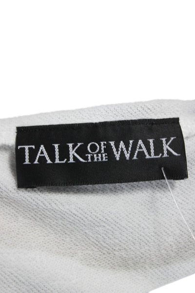 Talk Of The Walk Women Tunic Long Sleeve Animal Print Multi Cotton Size M