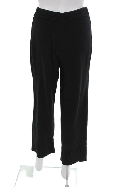 FP Beach Womens Black Cotton Pull On Sweatpants Solid Size S