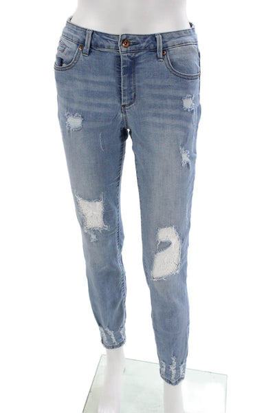 Tractr Teens Womens Skinny Blue Jeans Size 28