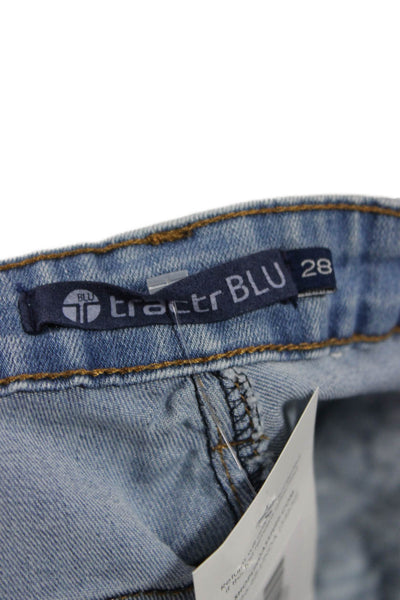 Tractr Teens Womens Skinny Blue Jeans Size 28