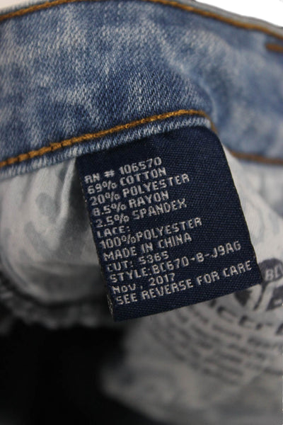 Tractr Teens Womens Skinny Blue Jeans Size 28