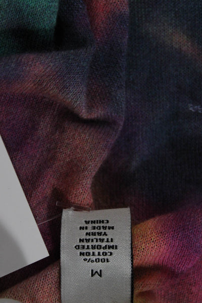 Cotton By Autumn Cashmere Womens Pullover Sweater Multicolor Crewneck Size M