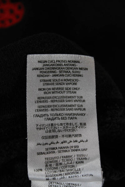 Stella McCartney Kids Childrens Long Sleeves Sweater Black Cotton Size 6