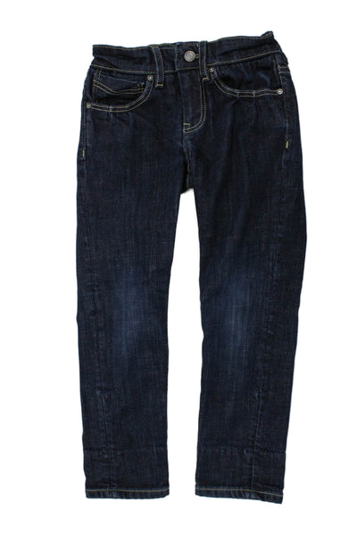 Burberry Children Childrens Boys Skinny Leg Jeans Blue Cotton Size 4