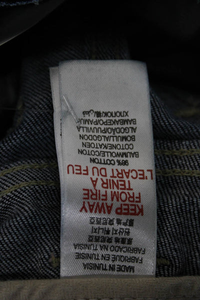 Burberry Children Childrens Boys Skinny Leg Jeans Blue Cotton Size 4