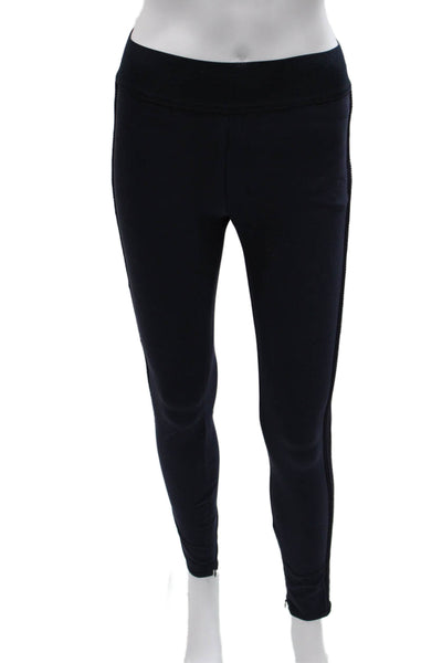 Stella McCartney Women Blue Ankle Leggings Size 36
