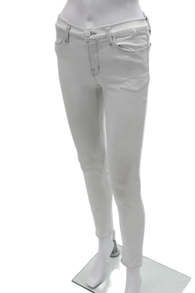 J Brand Women Skinny Gray Cotton Jeans Size 27