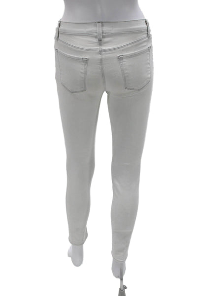 J Brand Women Skinny Gray Cotton Jeans Size 27
