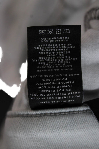 J Brand Women Skinny Gray Cotton Jeans Size 27