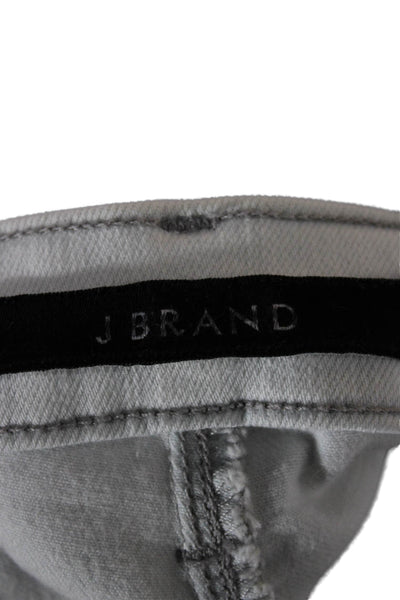 J Brand Women Skinny Gray Cotton Jeans Size 27